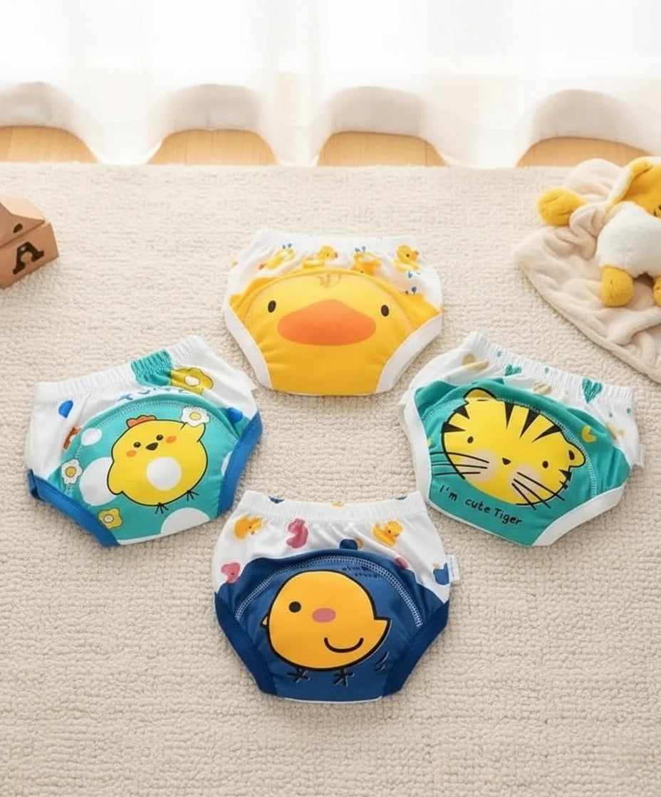 Leakage Proof Reusable Cloth Diaper for Baby (Pack of 2)