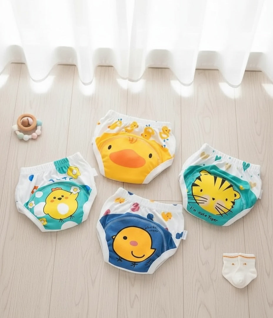 Leakage Proof Reusable Cloth Diaper for Baby (Pack of 2)