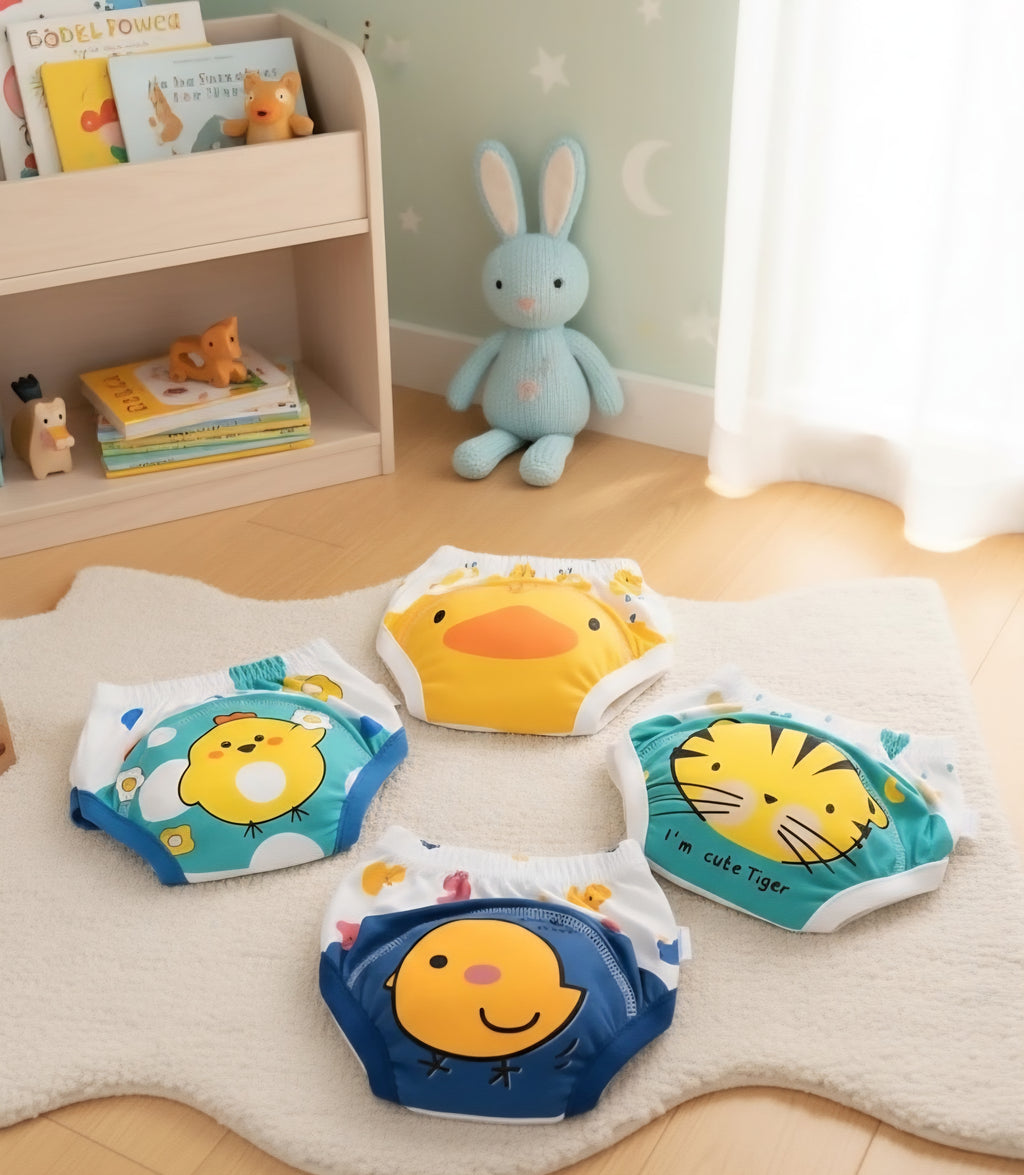 Leakage Proof Reusable Cloth Diaper for Baby (Pack of 2)